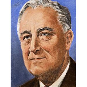 Fine Art Prints Timym Portrait US President Franklin Roosevelt Painting Large Wall Art Poster Print Thick Paper 18X24 Inch Fine Art Prints Timym Portrait US President Franklin Roosevelt Painting Large Wall Art Poster Print Thick Paper 18X24 Inch