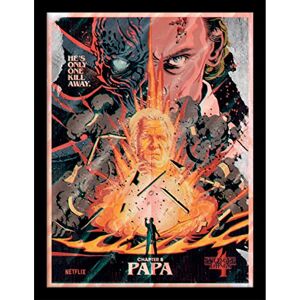 Pyramid Stranger Things Poster (Papa Design) 30cm x 40cm Official Merchandise Pyramid Stranger Things Poster (Papa Design) 30cm x 40cm Official Merchandise 