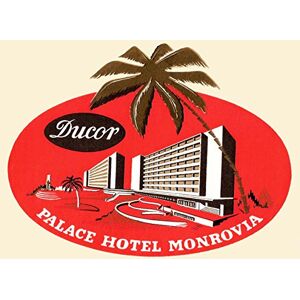 Wee Blue Coo Advert Ducor Luggage Label Palace Hotel Monrovia Liberia 30X40 Cms Fine Art Print Art Poster Bb6896 Wee Blue Coo Advert Ducor Luggage Label Palace Hotel Monrovia Liberia 30X40 Cms Fine Art Print Art Poster Bb6896