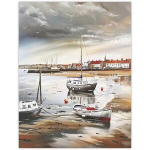 Artery8 Fishing Boats English Coastal East Yorkshire Living Room Large Wall Art Poster Print Thick Paper 18X24 Inch Artery8 Fishing Boats English Coastal East Yorkshire Living Room Large Wall Art Poster Print Thick Paper 18X24 Inch