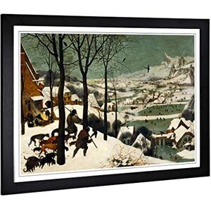 Big Box Art Framed Print of Pieter Bruegel The Elder Hunters in The Snow Design Wall Art Picture Home Decor for Kitchen, Living Room, Bedroom, Hallway, Black, A2 / 24.5x18 Inch / 62x45cm Big Box Art Framed Print of Pieter Bruegel The Elder Hunters in The Snow Design Wall Art Picture Home Decor for Kitchen, Living Room, Bedroom, Hallway, Black, A2 / 24.5x18 Inch / 62x45cm