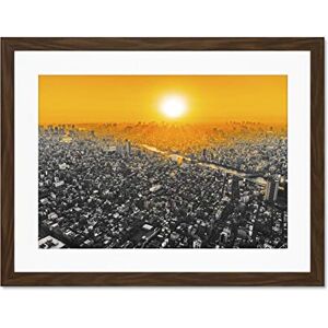 Fine Art Prints Martinnen Sunset Over Tokyo Japan Large Art Print Poster Wall Decor 18x24 inch Supplied Ready To Hang With Included Mount Brackets Fine Art Prints Martinnen Sunset Over Tokyo Japan Large Art Print Poster Wall Decor 18x24 inch Supplied Ready To Hang With Included Mount Brackets