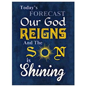 Wee Blue Coo Forecast God Reigns Son Shining Quote Typography Religion Christ Canvas Print Wee Blue Coo Forecast God Reigns Son Shining Quote Typography Religion Christ Canvas Print