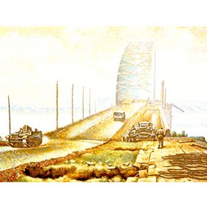 Wee Blue Coo PAINTINGS WAR SCENE WWII UK ARNHEM BRIDGE NETHERLANDS MARKET GARDEN TANK ARMY 30X40 CMS FINE ART PRINT ART POSTER BB8889 Wee Blue Coo PAINTINGS WAR SCENE WWII UK ARNHEM BRIDGE NETHERLANDS MARKET GARDEN TANK ARMY 30X40 CMS FINE ART PRINT ART POSTER BB8889