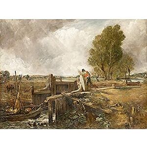 Fine Art Prints John Constable Study Of A Boat Passing A Lock Kunstdruck Leinwand Premium Wanddekoration Poster Wandbild Fine Art Prints John Constable Study Of A Boat Passing A Lock Kunstdruck Leinwand Premium Wanddekoration Poster Wandbild