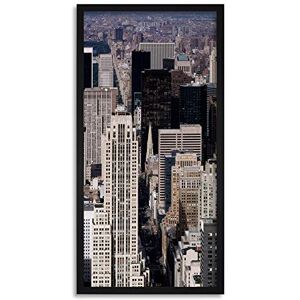 Wee Blue Coo Fifth 5th Avenue New York Long Panel Framed Wall Art Print Wee Blue Coo Fifth 5th Avenue New York Long Panel Framed Wall Art Print