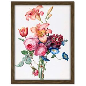 Artery8 Henriette Geertruida Cut A Bouquet Drawing Artwork Framed Wall Art Print 18X24 Inch Artery8 Henriette Geertruida Cut A Bouquet Drawing Artwork Framed Wall Art Print 18X24 Inch