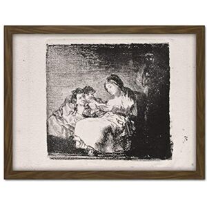 Fine Art Prints Goya Y Lucientes Woman Reading To Two Children Large Framed Art Print Poster Wall Decor 18x24 Fine Art Prints Goya Y Lucientes Woman Reading To Two Children Large Framed Art Print Poster Wall Decor 18x24