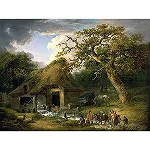Fine Art Prints Morland The Old Water Mill Landscape Painting Art Print Canvas Premium Wall Decor Poster Mural Fine Art Prints Morland The Old Water Mill Landscape Painting Art Print Canvas Premium Wall Decor Poster Mural