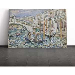 Big Box Art Canvas Print Wall Art Maurice Pendergrast Rialto Venice Mounted & Stretched Box Frame Picture Home Decor for Kitchen, Living Room, Bedroom, Hallway, Multi-Colour, 24x16 Inch Big Box Art Canvas Print Wall Art Maurice Pendergrast Rialto Venice Mounted & Stretched Box Frame Picture Home Decor for Kitchen, Living Room, Bedroom, Hallway, Multi-Colour, 24x16 Inch