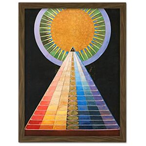Wee Blue Coo Hilma Af Klint Altarpiece No 1 Group X Artwork Framed Wall Art Print 18X24 Inch Wee Blue Coo Hilma Af Klint Altarpiece No 1 Group X Artwork Framed Wall Art Print 18X24 Inch