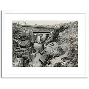 Wee Blue Coo WAR PHOTO VINTAGE GREAT WWI TRENCH LIFE WESTERN FRONT FRAMED PRINT F97x11736 Wee Blue Coo WAR PHOTO VINTAGE GREAT WWI TRENCH LIFE WESTERN FRONT FRAMED PRINT F97x11736