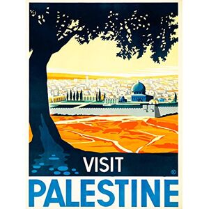 Wee Blue Coo TRAVEL PALESTINE ILLUSTRATION ADVERT VINTAGE NEW FINE ART PRINT POSTER PICTURE 30x40 CMS CC4366 Wee Blue Coo TRAVEL PALESTINE ILLUSTRATION ADVERT VINTAGE NEW FINE ART PRINT POSTER PICTURE 30x40 CMS CC4366