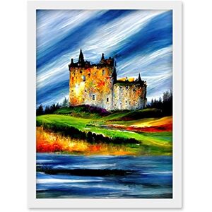 Doppelganger33 LTD Eilean Donan Castle Sea Loch Scotland Landscape Artwork Framed Wall Art Print A4 Doppelganger33 LTD Eilean Donan Castle Sea Loch Scotland Landscape Artwork Framed Wall Art Print A4