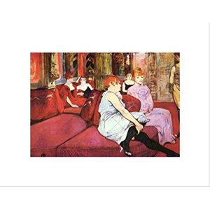 Wee Blue Coo TOULOUSE LAUTREC 012 MOULIN ROUGE OLD MASTER FRAMED ART PRINT B12X343 Wee Blue Coo TOULOUSE LAUTREC 012 MOULIN ROUGE OLD MASTER FRAMED ART PRINT B12X343