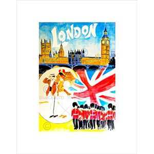 Wee Blue Coo Travel London England Guard Drury Lane Parliament Wall Art Print Wee Blue Coo Travel London England Guard Drury Lane Parliament Wall Art Print