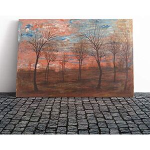 Big Box Art Canvas Print Wall Art Egon Schiele Trees Mounted and Stretched Box Frame Picture Home Decor for Kitchen, Living, Dining Room, Bedroom, Hallway, Multi-Colour, 30x20 Inch Big Box Art Canvas Print Wall Art Egon Schiele Trees Mounted and Stretched Box Frame Picture Home Decor for Kitchen, Living, Dining Room, Bedroom, Hallway, Multi-Colour, 30x20 Inch