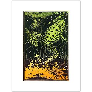 Wee Blue Coo Swimming Frog Julie De Graag Art Print Canvas Premium Wall Decor Poster Wee Blue Coo Swimming Frog Julie De Graag Art Print Canvas Premium Wall Decor Poster