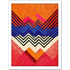 Wee Blue Coo Memphis Design Geometric Retro Abstract Orange Red Blue Cream Painting Artwork Framed Wall Art Print 18X24 Inch Wee Blue Coo Memphis Design Geometric Retro Abstract Orange Red Blue Cream Painting Artwork Framed Wall Art Print 18X24 Inch