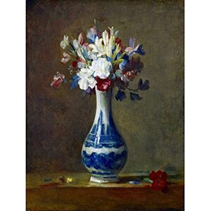 Wee Blue Coo PAINTING STILL LIFE CHARDIN VASE FLOWERS ART PRINT POSTER HP1817 Wee Blue Coo PAINTING STILL LIFE CHARDIN VASE FLOWERS ART PRINT POSTER HP1817