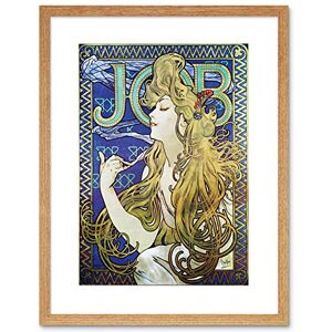 Wee Blue Coo Alphonse Mucha Retro Old Master Art Picture Framed Wall Art Print Wee Blue Coo Alphonse Mucha Retro Old Master Art Picture Framed Wall Art Print