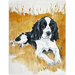 Artery8 Dog Lover English Springer Spaniel in Wheat Field Living Room Large Wall Art Poster Print Thick Paper 18X24 Inch Artery8 Dog Lover English Springer Spaniel in Wheat Field Living Room Large Wall Art Poster Print Thick Paper 18X24 Inch