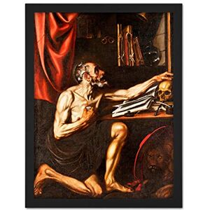 Fine Art Prints Luis Tristan St Jerome Doing Penance In His Study Large Framed Art Print Poster Wall Decor 18x24 Fine Art Prints Luis Tristan St Jerome Doing Penance In His Study Large Framed Art Print Poster Wall Decor 18x24
