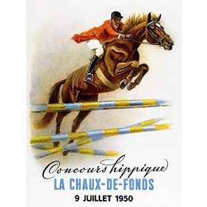 Wee Blue Coo Sport Advert Equestrian Horse Jumping Event France Fence Art Print Poster Wall Decor 12X16 Inch Wee Blue Coo Sport Advert Equestrian Horse Jumping Event France Fence Art Print Poster Wall Decor 12X16 Inch