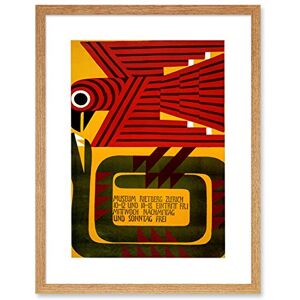 Wee Blue Coo Exhibition Rietberg Museum Zurich Bird Snake Artwork Framed Wall Art Print 12X16 Inch Wee Blue Coo Exhibition Rietberg Museum Zurich Bird Snake Artwork Framed Wall Art Print 12X16 Inch