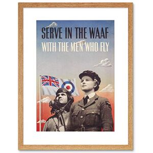 Wee Blue Coo War WW2 Enlist WAAF RAF Women Military UK Vintage Advert Framed Wall Art Print Wee Blue Coo War WW2 Enlist WAAF RAF Women Military UK Vintage Advert Framed Wall Art Print