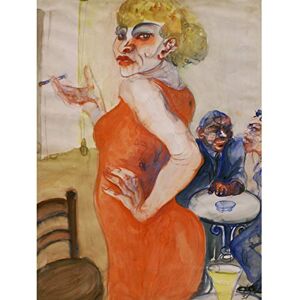 Artery8 Lohse-Wachtler Lissy 1931 Painting Premium Wall Art Canvas Print 18X24 Inch Artery8 Lohse-Wachtler Lissy 1931 Painting Premium Wall Art Canvas Print 18X24 Inch