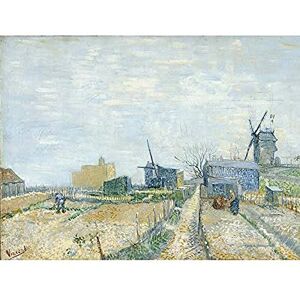 Fine Art Prints Vincent Van Gogh Montmartre Molens En Moestuinen Cropped Unframed Wall Art Print Poster Home Decor Premium Fine Art Prints Vincent Van Gogh Montmartre Molens En Moestuinen Cropped Unframed Wall Art Print Poster Home Decor Premium