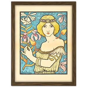 Artery8 Berthon Salon Des Cent 17th Exhibition Nouveau Artwork Artwork Framed Wall Art Print 18X24 Inch Artery8 Berthon Salon Des Cent 17th Exhibition Nouveau Artwork Artwork Framed Wall Art Print 18X24 Inch