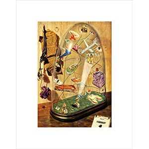 Wee Blue Coo PAINTINGS STILL LIFE MODEL EARTH FISH TANK WEIRD COOL FRAMED ART PRINT B12X10983 Wee Blue Coo PAINTINGS STILL LIFE MODEL EARTH FISH TANK WEIRD COOL FRAMED ART PRINT B12X10983