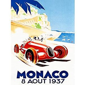 Wee Blue Coo Racing Car Monaco 1937 Grand Prix Unframed Wall Art Print Poster Home Decor Premium Wee Blue Coo Racing Car Monaco 1937 Grand Prix Unframed Wall Art Print Poster Home Decor Premium