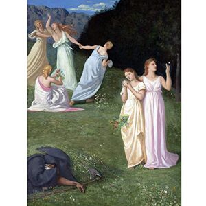 Artery8 Puvis De Chavannes Death And The Maidens Painting Unframed Wall Art Print Poster Home Decor Premium Artery8 Puvis De Chavannes Death And The Maidens Painting Unframed Wall Art Print Poster Home Decor Premium