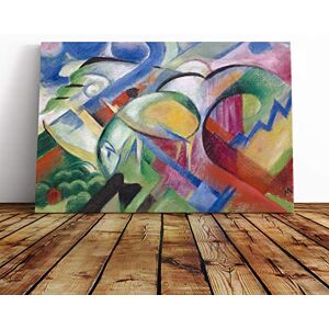 Big Box Art Franz Marc The Sheep Canvas Print Gallery Wrapped 30mm Frame Wall Art 30x20 inches Ready to Hang Modern Animals Picture Living Room Bedroom Lounge Office Big Box Art Franz Marc The Sheep Canvas Print Gallery Wrapped 30mm Frame Wall Art 30x20 inches Ready to Hang Modern Animals Picture Living Room Bedroom Lounge Office