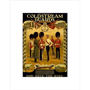 Wee Blue Coo WAR WWI BRITAIN ENLIST COLDSTREAM GUARD KING COUNTRY FRAMED ART PRINT B12X5879 Wee Blue Coo WAR WWI BRITAIN ENLIST COLDSTREAM GUARD KING COUNTRY FRAMED ART PRINT B12X5879