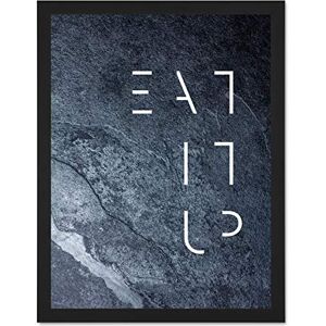 Wee Blue Coo Slate Kitchen Eat It Up Large Framed Art Print Wall Poster 18x24 inch Wee Blue Coo Slate Kitchen Eat It Up Large Framed Art Print Wall Poster 18x24 inch