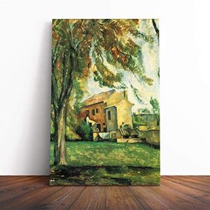 Big Box Art Canvas Print Wall Art Paul Cezanne Landscape (8) Mounted and Stretched Box Frame Picture Home Decor for Kitchen, Living, Dining Room, Bedroom, Hallway, Multi-Colour, 24x16 Inch Big Box Art Canvas Print Wall Art Paul Cezanne Landscape (8) Mounted and Stretched Box Frame Picture Home Decor for Kitchen, Living, Dining Room, Bedroom, Hallway, Multi-Colour, 24x16 Inch