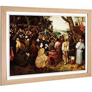Big Box Art Framed Print of Pieter Bruegel The Elder The Sermon of Saint John The Baptist Design Wall Art Picture Home Decor for Living Room, Bedroom, Office, Oak, A2 / 24.5x18 Inch / 62x45cm Big Box Art Framed Print of Pieter Bruegel The Elder The Sermon of Saint John The Baptist Design Wall Art Picture Home Decor for Living Room, Bedroom, Office, Oak, A2 / 24.5x18 Inch / 62x45cm