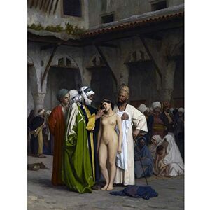 Artery8 Jean Leon Gerome Slave Market Painting Premium Wall Art Canvas Print 18X24 Inch Artery8 Jean Leon Gerome Slave Market Painting Premium Wall Art Canvas Print 18X24 Inch