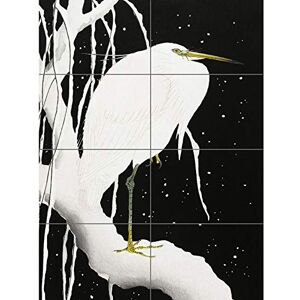 Artery8 Ohara Koson Heron In Snow Japanese Painting XL Giant Panel Poster (8 Sections) Artery8 Ohara Koson Heron In Snow Japanese Painting XL Giant Panel Poster (8 Sections)