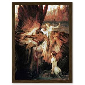 Artery8 James Mourning For Icarus Myth Greek Wings Painting Artwork Framed Wall Art Print A4 Artery8 James Mourning For Icarus Myth Greek Wings Painting Artwork Framed Wall Art Print A4