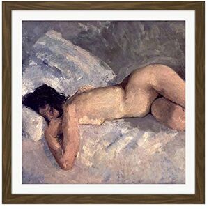 Artery8 Georg Hendrik Breitner Lying Naked 1887 Square Wooden Framed Wall Art Print Picture 16X16 Inch Artery8 Georg Hendrik Breitner Lying Naked 1887 Square Wooden Framed Wall Art Print Picture 16X16 Inch