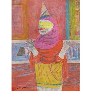 Fine Art Prints Kuniyoshi To The Ball Mask Colourful Painting Extra Large Art Print Wall Mural Poster Premium XL Fine Art Prints Kuniyoshi To The Ball Mask Colourful Painting Extra Large Art Print Wall Mural Poster Premium XL