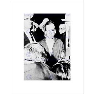 Wee Blue Coo VINTAGE B&W PORTRAIT LEE HARVEY OSWALD NEW BLACK FRAMED ART PRINT B12X11732 Wee Blue Coo VINTAGE B&W PORTRAIT LEE HARVEY OSWALD NEW BLACK FRAMED ART PRINT B12X11732