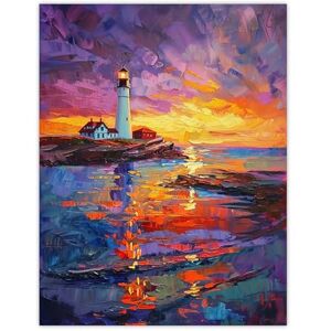 Artery8 Seaside Sunset St Mary's Lighthouse Whitley Bay Living Room Extra Large XL Wall Art Poster Print Artery8 Seaside Sunset St Mary's Lighthouse Whitley Bay Living Room Extra Large XL Wall Art Poster Print