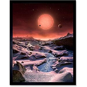 Fine Art Prints Space ESO TRAPPIST-1 Dwarf Star Planet Illustration Unframed Wall Art Print Poster Home Decor Premium Fine Art Prints Space ESO TRAPPIST-1 Dwarf Star Planet Illustration Unframed Wall Art Print Poster Home Decor Premium