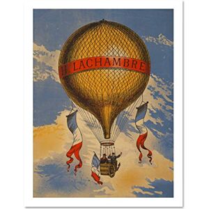 Fine Art Prints Henri Lachambre Hot Air Balloon Vintage France Large Framed Art Print Poster Wall Decor 18x24 inch Fine Art Prints Henri Lachambre Hot Air Balloon Vintage France Large Framed Art Print Poster Wall Decor 18x24 inch